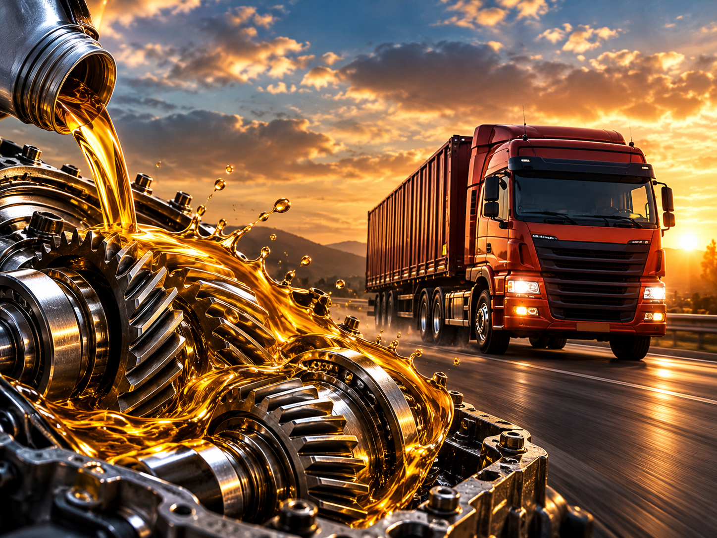 Prymol automotive gear oil drivetrain protection